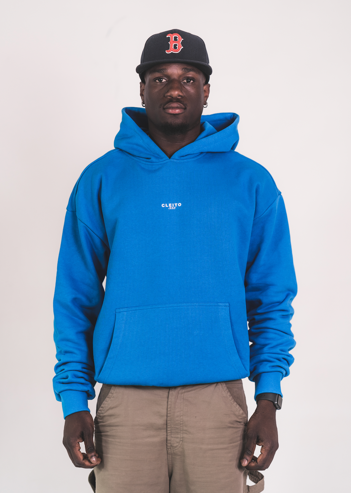 333 COBALT BLUE HOODIE