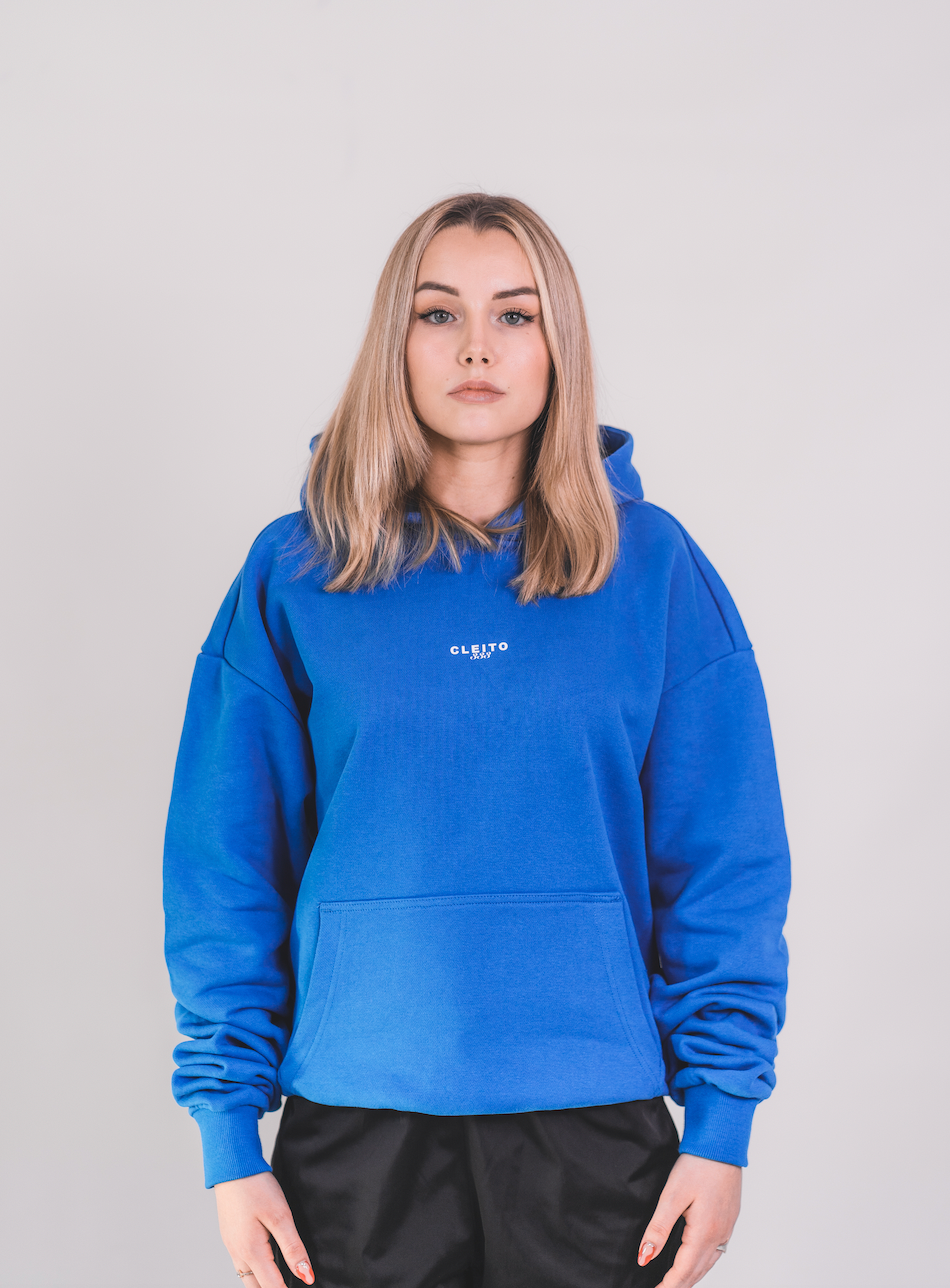 333 COBALT BLUE HOODIE